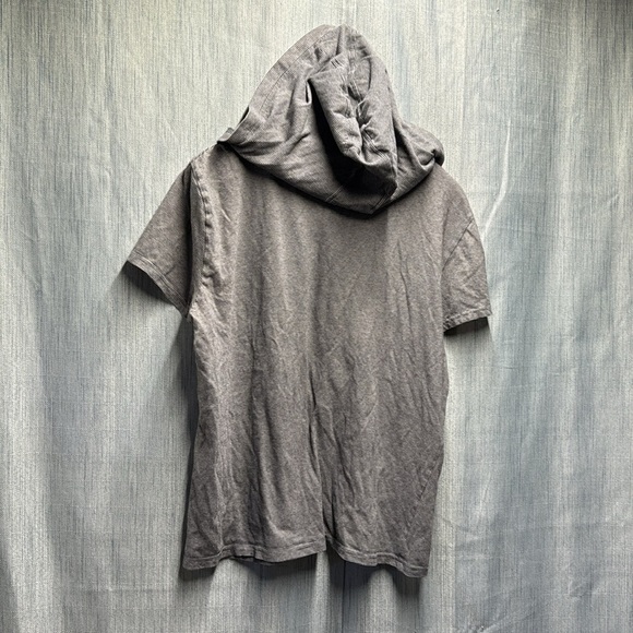 AX Armani Exchange Short Sleeve Hooded Shirt size large - Picture 8 of 8